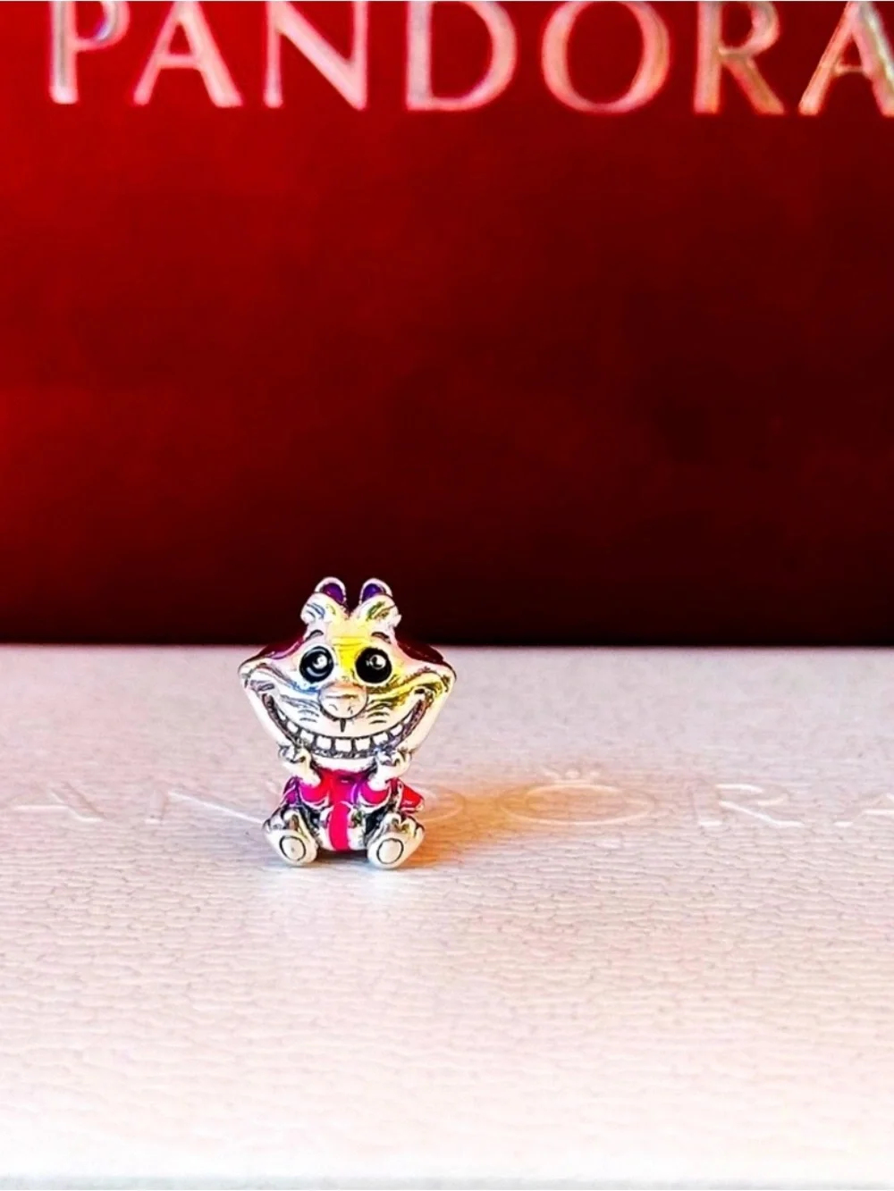 7 Pandora Silver Multicolor Enamel Pet Character Charm Set new with out tags